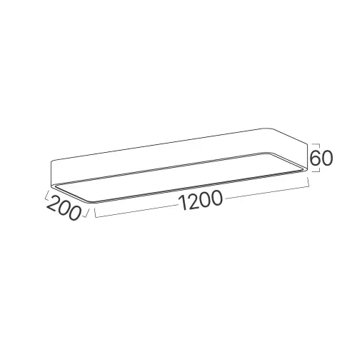 Braytron LED Plafonjera 45W Crni CCT BH16-08281