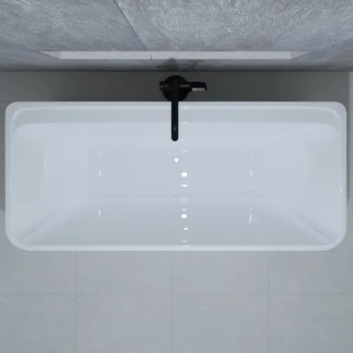 Giusta TETRA Samostojeća kada Bela 170x75 41202WH0