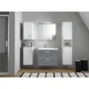 Kolpa Evelin OUE 80 II/2 GRAY/ANT ormarić SA umivaonikom