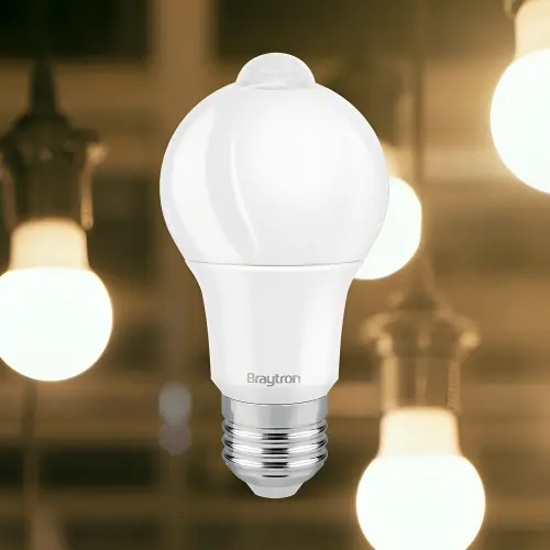 Braytron LED Sijalica sa Senzorom Pokreta 9W E27 A60 6500K BA14-70923