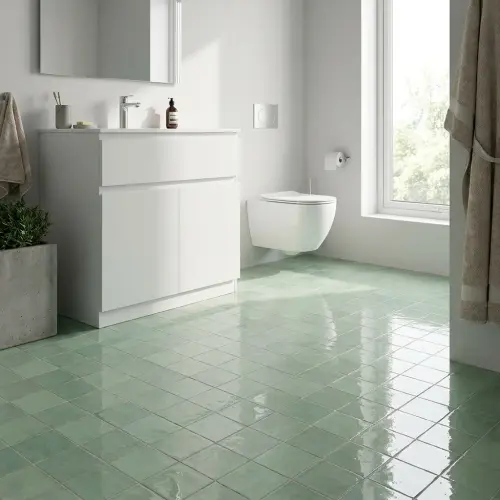 Marazzi Crogiolo Zellige 10X10 Turchese Lux M5P4