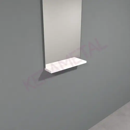 Kolpa Polica za pravougaono Ogledalo 50cm White 546460