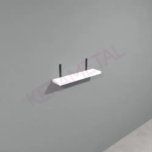 Kolpa Polica za pravougaono Ogledalo 50cm White 546460