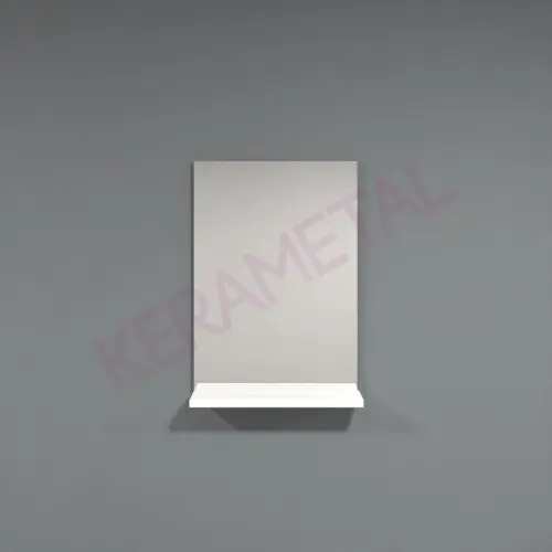 Kolpa Polica za pravougaono Ogledalo 50cm White 546460