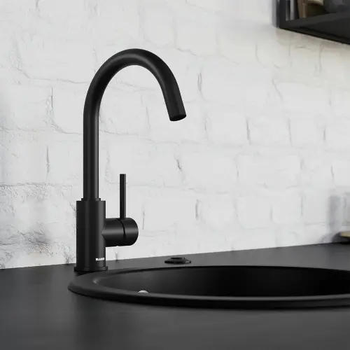 Blanco MIDA Black Matt 526649