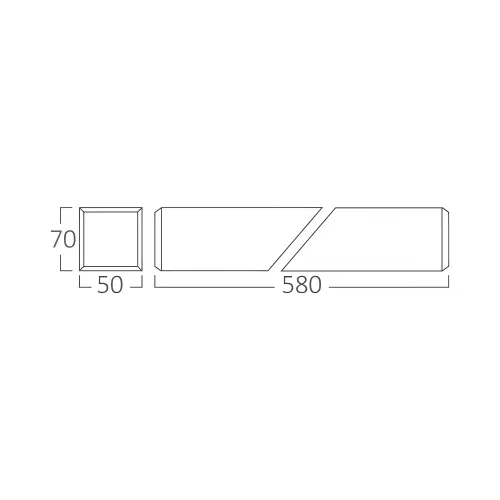 Braytron LED Linearna Svetiljka 0.6M 18W Beli 4000K BN02-00610