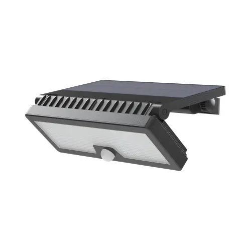 Braytron Solarna Zidna Svetiljka 10W Crni CCT IP54 BG36-00381