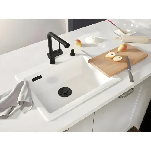 Blanco rešetkasta korpica za slivnik black matt 239975
