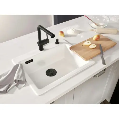 Blanco rešetkasta korpica za slivnik black matt 239975