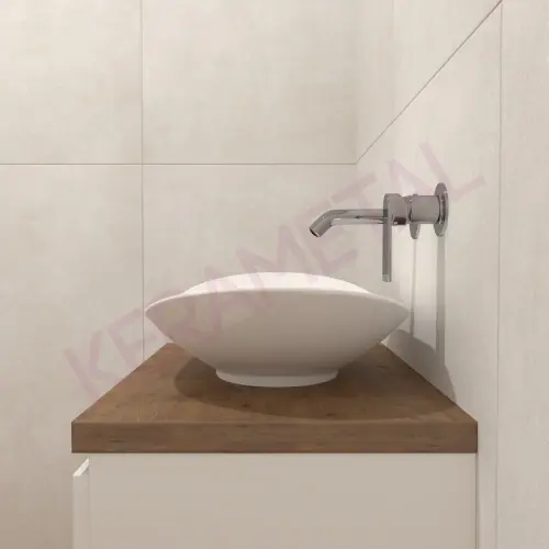 Elegant 610x380/150mm nadgradni lavabo bez rupe