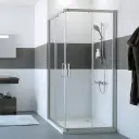 Huppe Classics 2 Tuš kabina 90x90 četvrtasta Silver H=2000