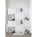 Tendance Zavesa za kadu 180X180CM Bela PEVA DUNE 1103606