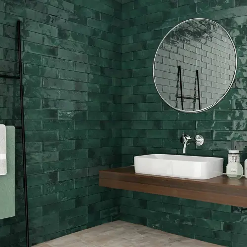 Eco ceramic Harlequin Green 7x28 SM350