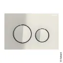 Geberit tipka Sigma 21 hromirana boja metala peščano Siva 115.884.JL.1