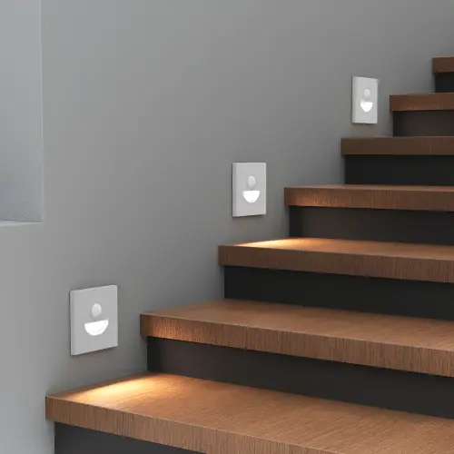 Braytron LED Stepenišna Svetiljka sa Senzorom 1.5W Bela CCT BH07-00380