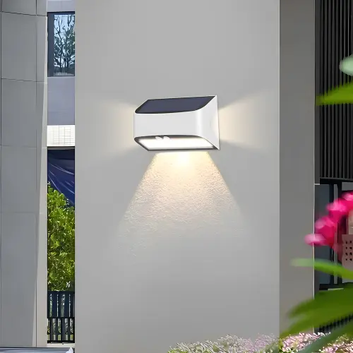Braytron Solarna Zidna Svetiljka 6W Beli 6500K IP54 BG36-00140