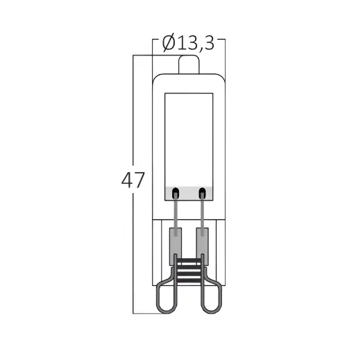 Braytron LED Kapsula G9 2W 6500K 220V BA29-50293