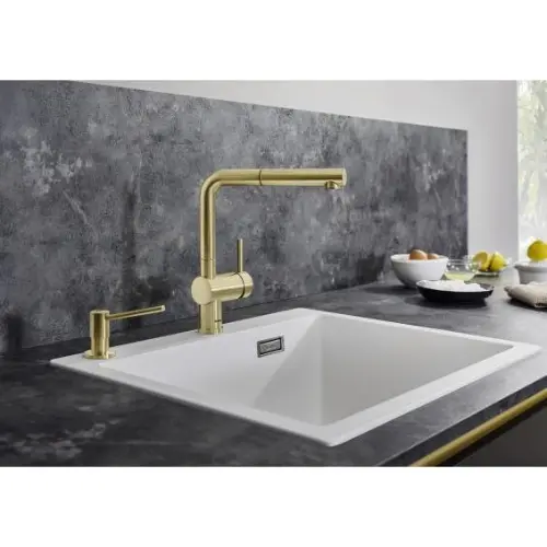 Blanco LINUS-S zlatno saten 526684