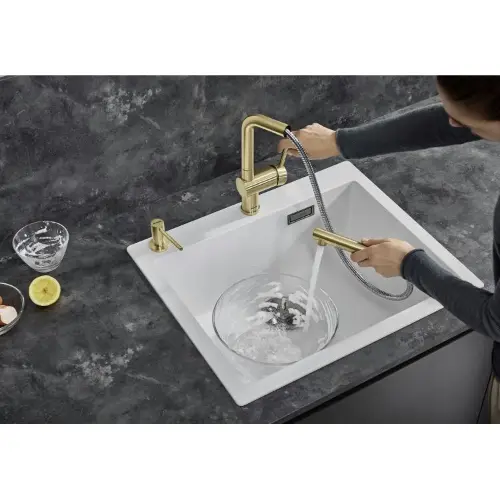 Blanco LINUS-S zlatno saten 526684