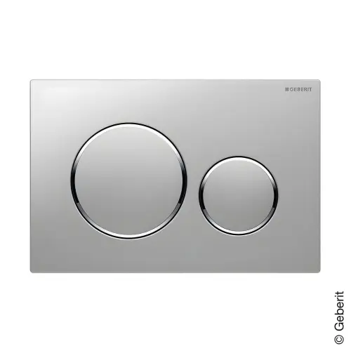 Geberit tipka Sigma 20 mat/sjaj/mat hrom 115.882.KN.1