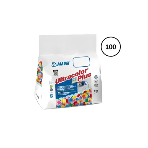 Mapei Ultracolor Plus 100 Bela 2 kg