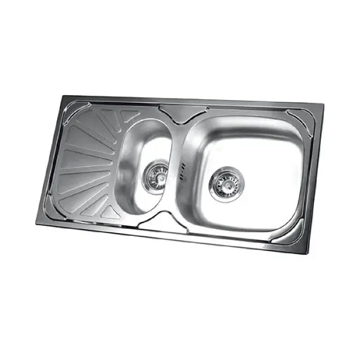 Metalac Luna 1.5D Inox fi90 860x435