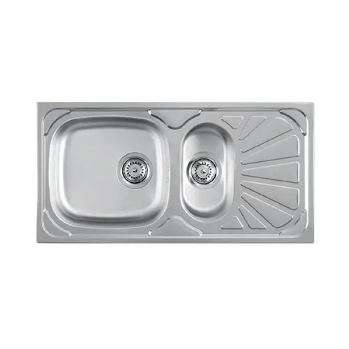 Metalac Luna 1.5D Inox fi90 860x435