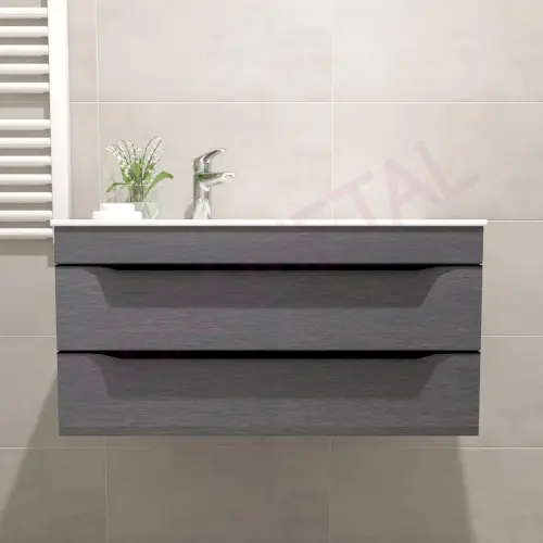 Kolpa Malaya ormarić sa umivaonikom OUM 80cm Dark gray 573600