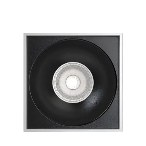 Braytron GU10 Nadgradni Spot Kvadratni Beli BH04-30110