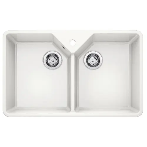 Blanco VILLAE DOUBLE FARMHOUSE CR.WHITE