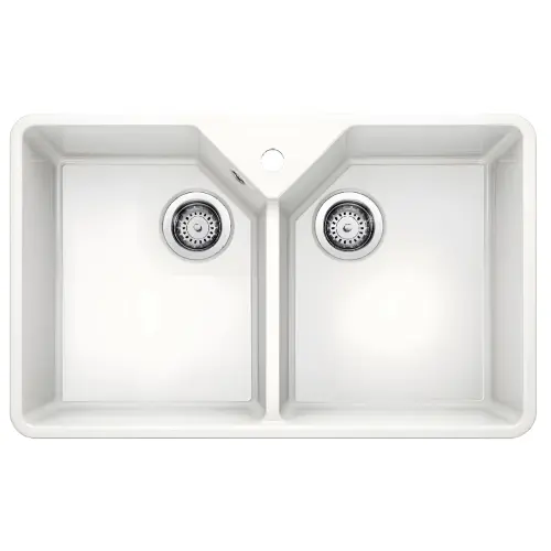 Blanco VILLAE DOUBLE FARMHOUSE CR.WHITE