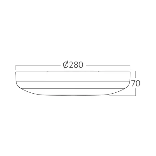Braytron LED Plafonjera Okrugla 20W CCT Senzor IP65 BC15-00480