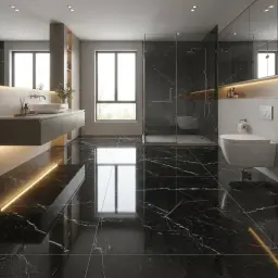 Marazzi Grande Marble Look 120x120 Elegant Black lux M11Q