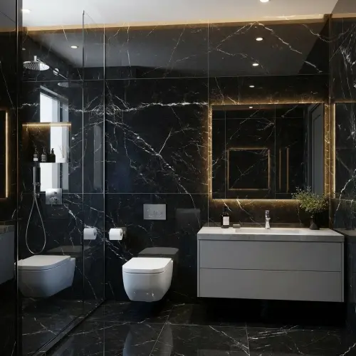 Marazzi Grande Marble Look 120x120 Elegant Black lux M11Q