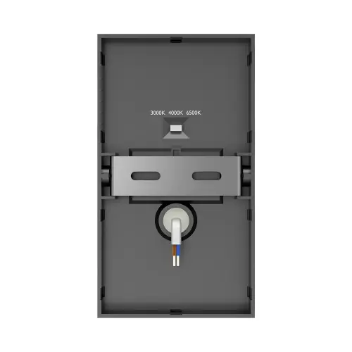 Braytron LED Zidna Svetiljka Double 2X6W Sivi CCT IP65 BG38-02782