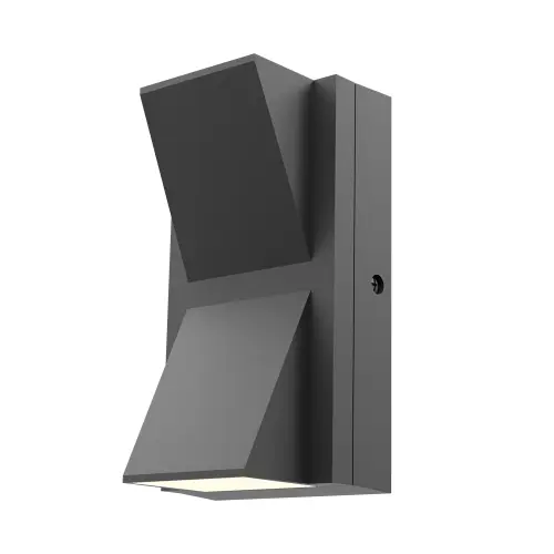 Braytron LED Zidna Svetiljka Double 2X6W Sivi CCT IP65 BG38-02782