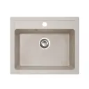 Metalac X Granit Quadro 60 600x500 fi 90 sa sifonom Šampanjac 175432
