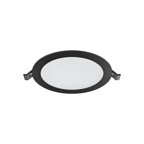 Braytron LED Panel Ugradni Okrugli 8" 12W Crni CCT BP01-91281