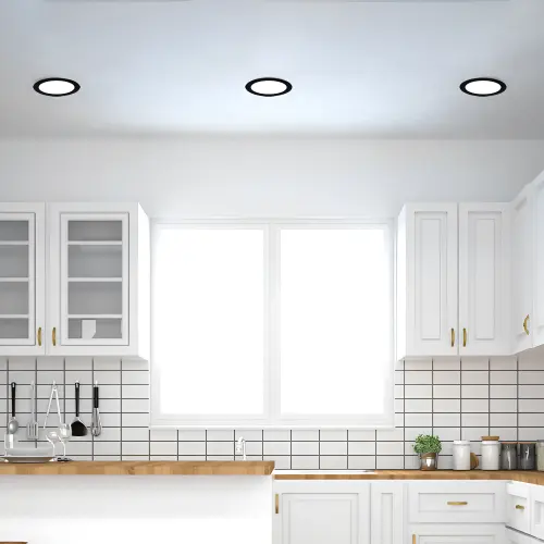 Braytron LED Panel Ugradni Okrugli 8" 12W Crni CCT BP01-91281