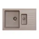 Metalac X Granit Quadro PLUS 1.5D 780x500 fi 90 sa sifonom Beige 158551
