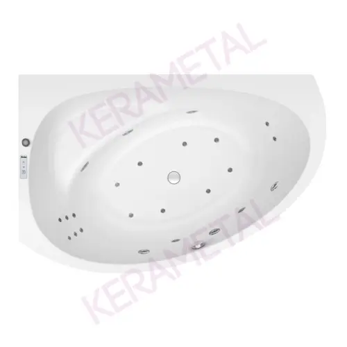 Kolpa Masažna kada Libretto 160x100/MO-2 V+V+Mikro - Desna 927430