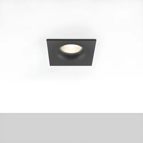 Braytron GU10 Ugradna Rozetna Kvadratna Crna BH03-04041