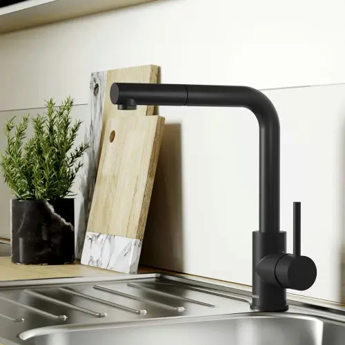 Blanco MILA-S Black Matt 526660