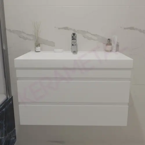 Kolpa ormarić sa umivaonikom Naomi OUN 80cm White 546030