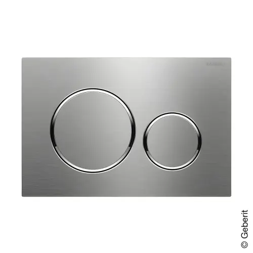 Geberit tipka Sigma 20 Inox četkani/polirani/četkani 115.882.SN.1