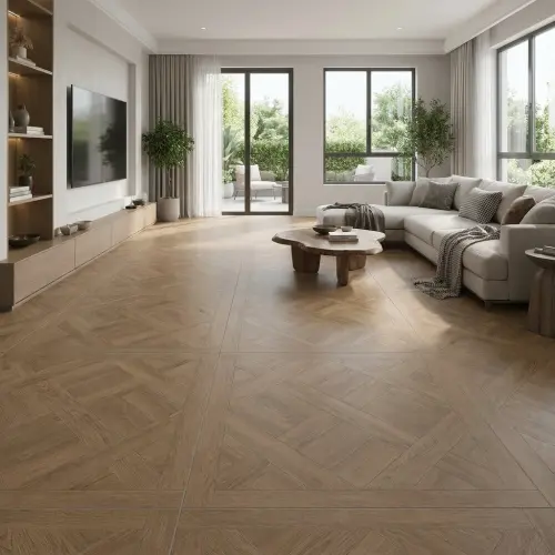 Marazzi Intrecci Versailles Castagna 120X120 MEK4