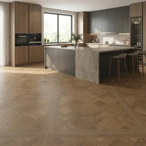 Marazzi Intrecci Versailles Castagna 120X120 MEK4