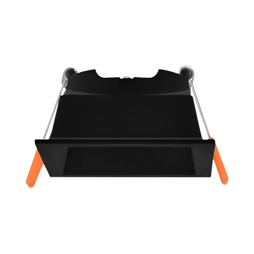 Braytron GU10 Ugradna Rozetna Kvadratna Crna BH03-04101