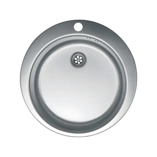 Metalac Venera Okrugla Inox sudopera TIP E fi 60 sa otv za bateriju fi 480 054449