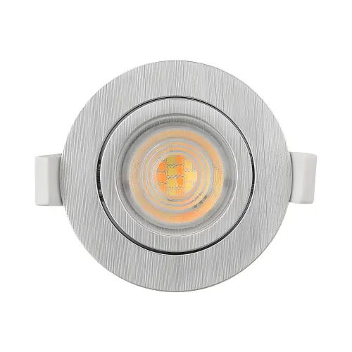 Braytron LED Spot Svetiljka Okrugla 7W Srebrna CCT BD02-00783
